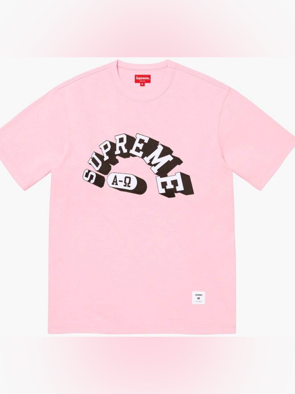 Supreme Alpha Omega Short-Sleeve Top 'Dusty Pink'